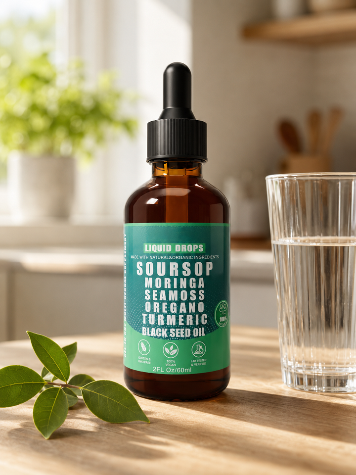 Sourhop Liver Cleanse Drops — Herbal Tonic