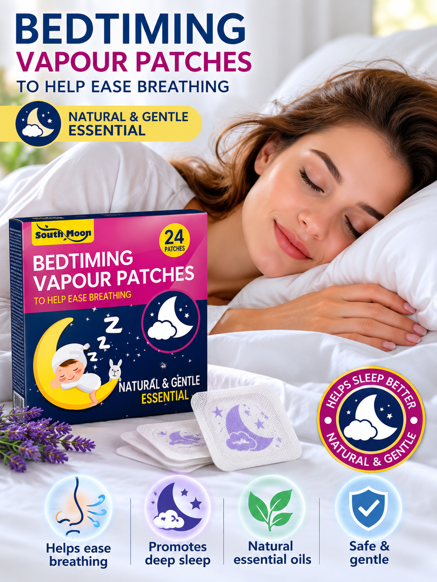 Sleep Vapour Patches — Breathe Easier, Sleep Deeper
