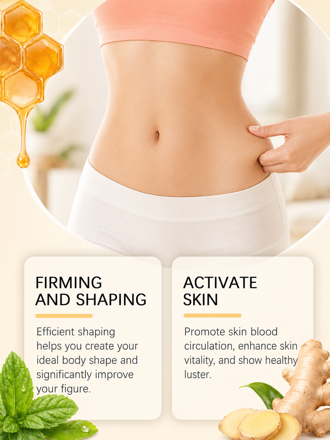 Bee Venom Body Shaping Patches — Firm & Contour in 30 Days