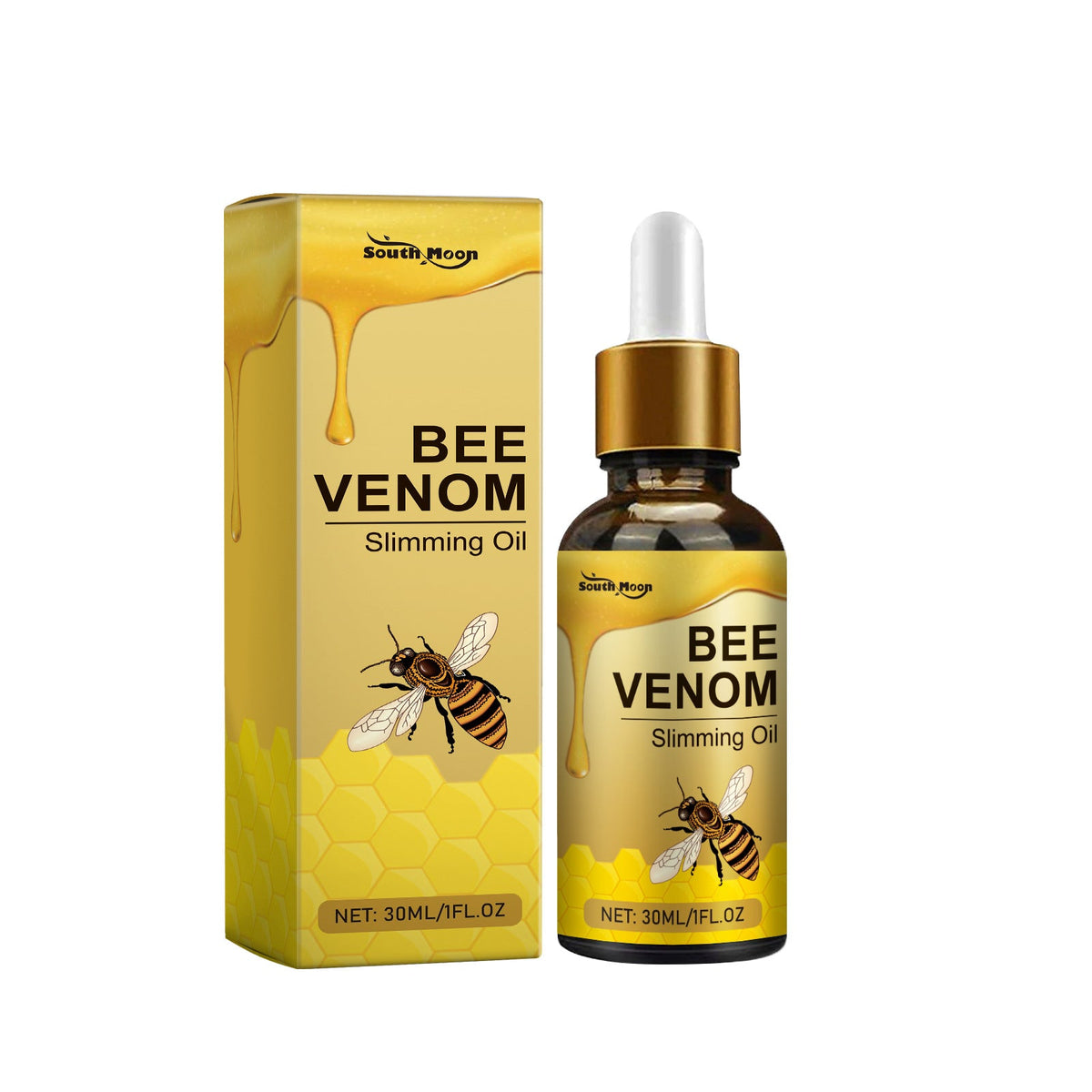 Bee Venom Slimming Oil for Firmer Body Curves at Home