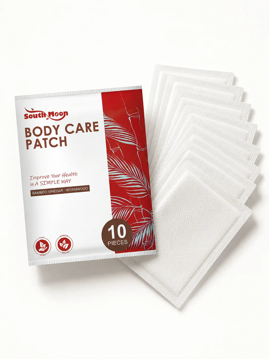 South Moon Body Care Patch – Natural Pain Relief, 10 Pcs