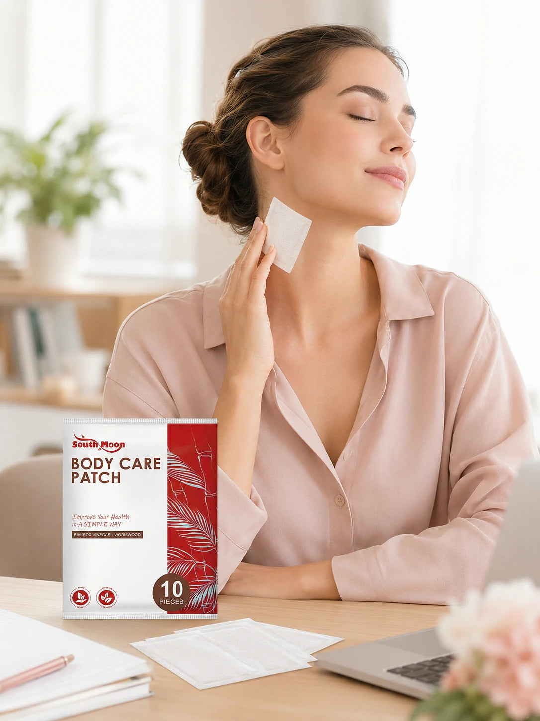 South Moon Body Care Patch – Natural Pain Relief, 10 Pcs