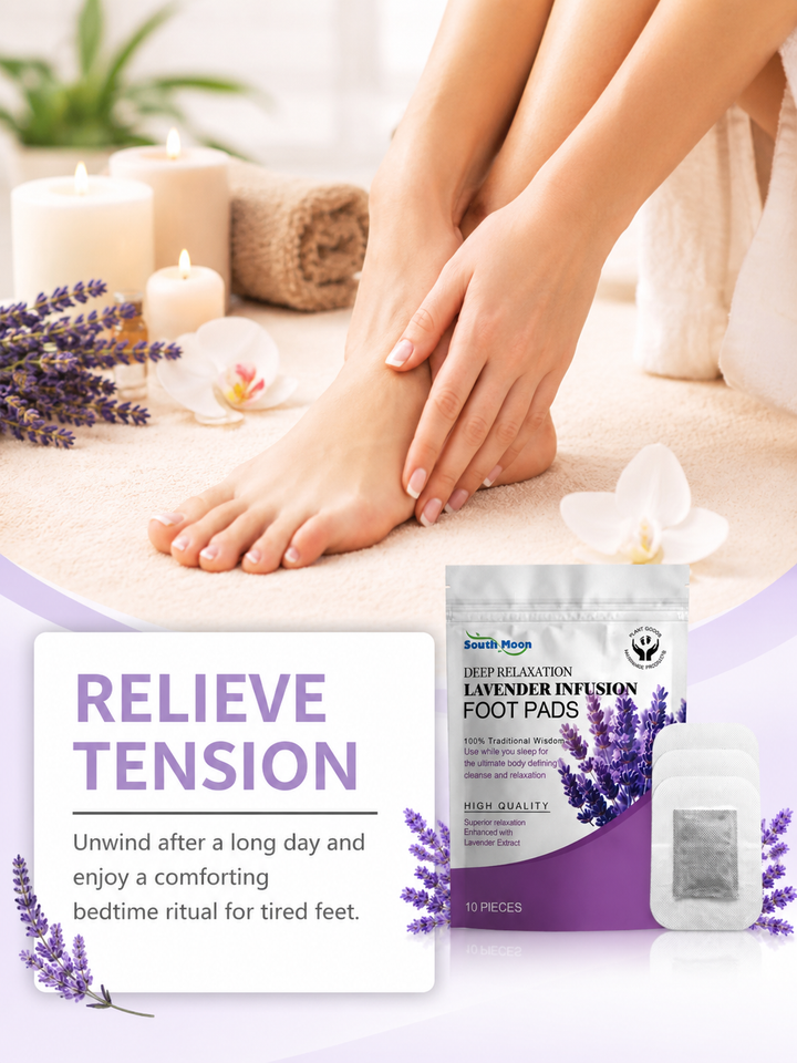 Lavender Foot Care Pad — Softer, Cleaner Feet Overnight