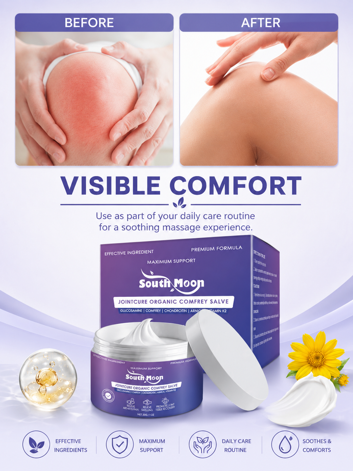 Comfrey Joint Relief Cream — Deep Herbal Care for Stiff Joints