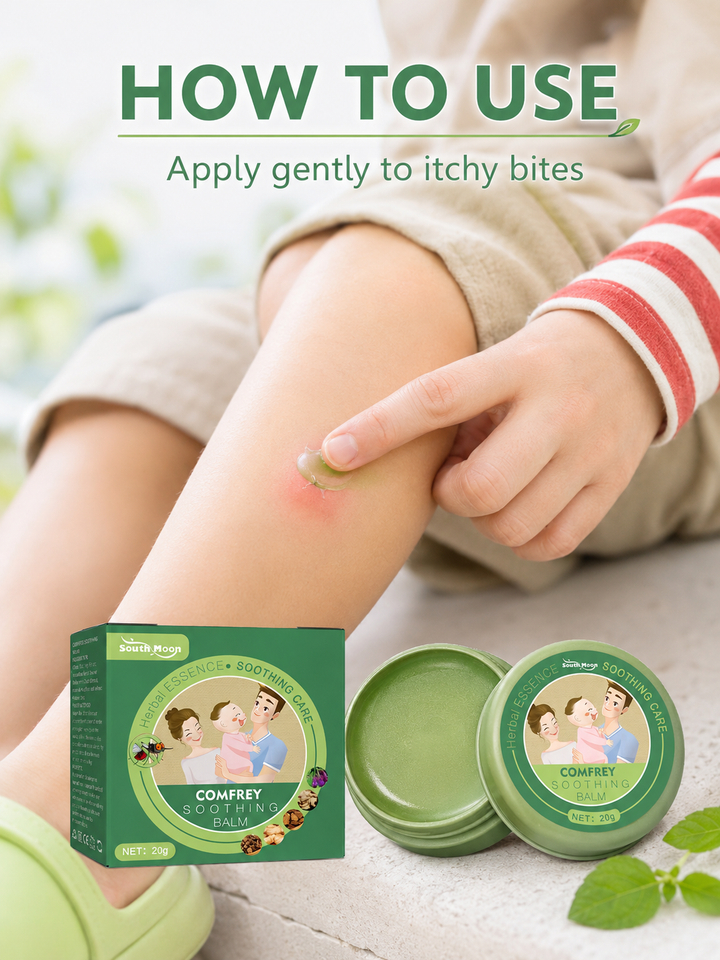 Herbal Anti-Itch Balm for Mosquito Bites – Safe for Kids & Adults