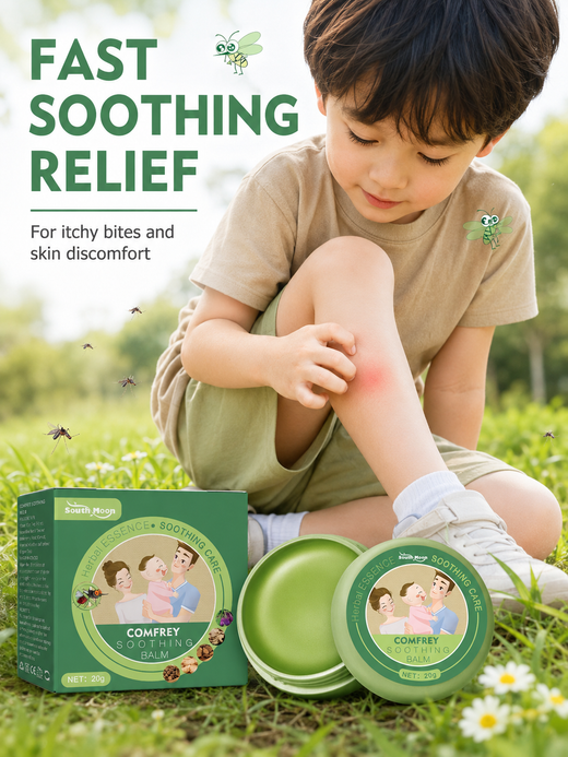 Herbal Anti-Itch Balm for Mosquito Bites – Safe for Kids & Adults