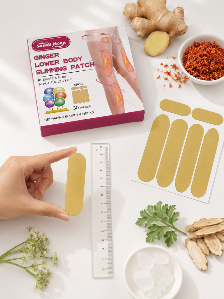 Ginger Leg Slimming Patch — Firmer Thighs in 4 Weeks