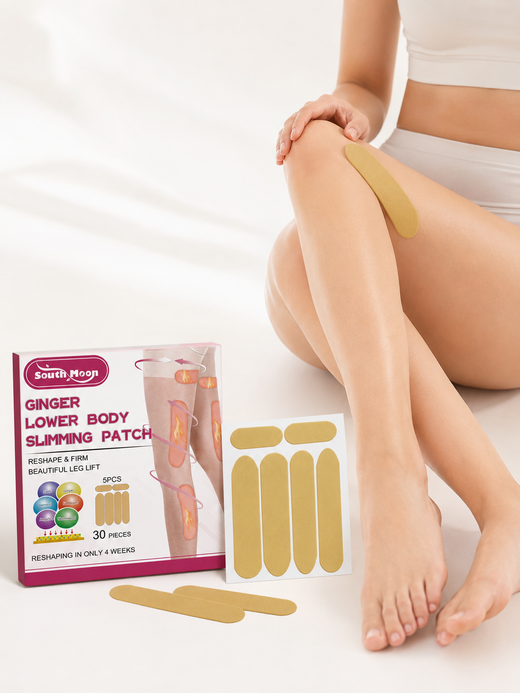 Ginger Leg Slimming Patch — Firmer Thighs in 4 Weeks