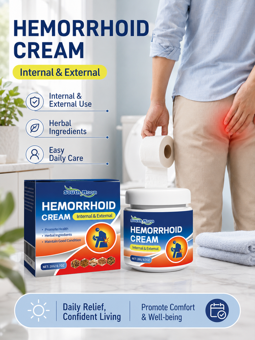Hemorrhoid Cream — Fast Relief for Internal & External