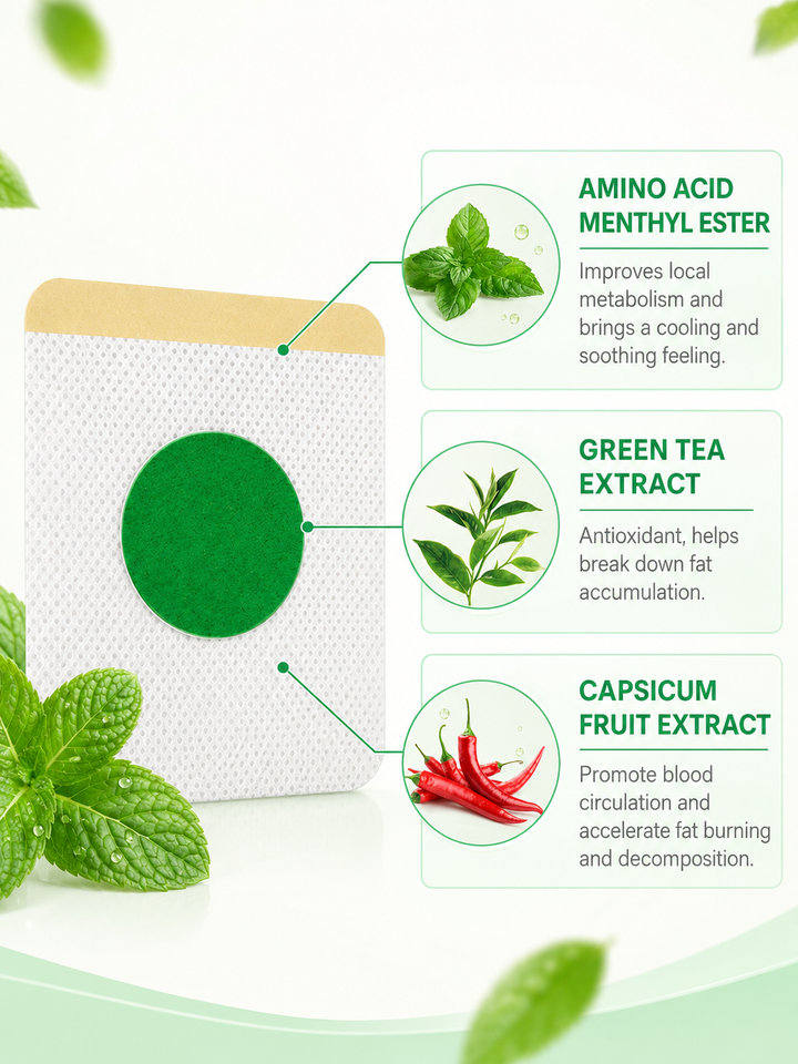 South Moon Herbal Slimming Patch — 7-Piece Body Shaping