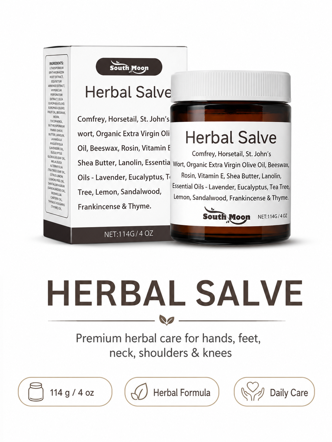 South Moon Herbal Joint Cream — Natural Pain Relief