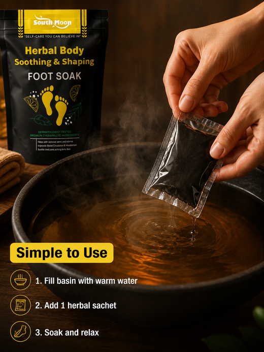 Herbal Foot Soak Bags — Soothe Tired Feet & Boost Circulation