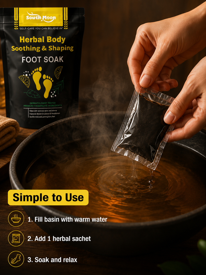 Herbal Foot Soak Bags — Soothe Tired Feet & Boost Circulation