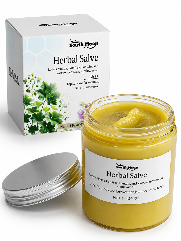 Herbal Body Salve — Natural Pain Relief & Moisturizing Balm