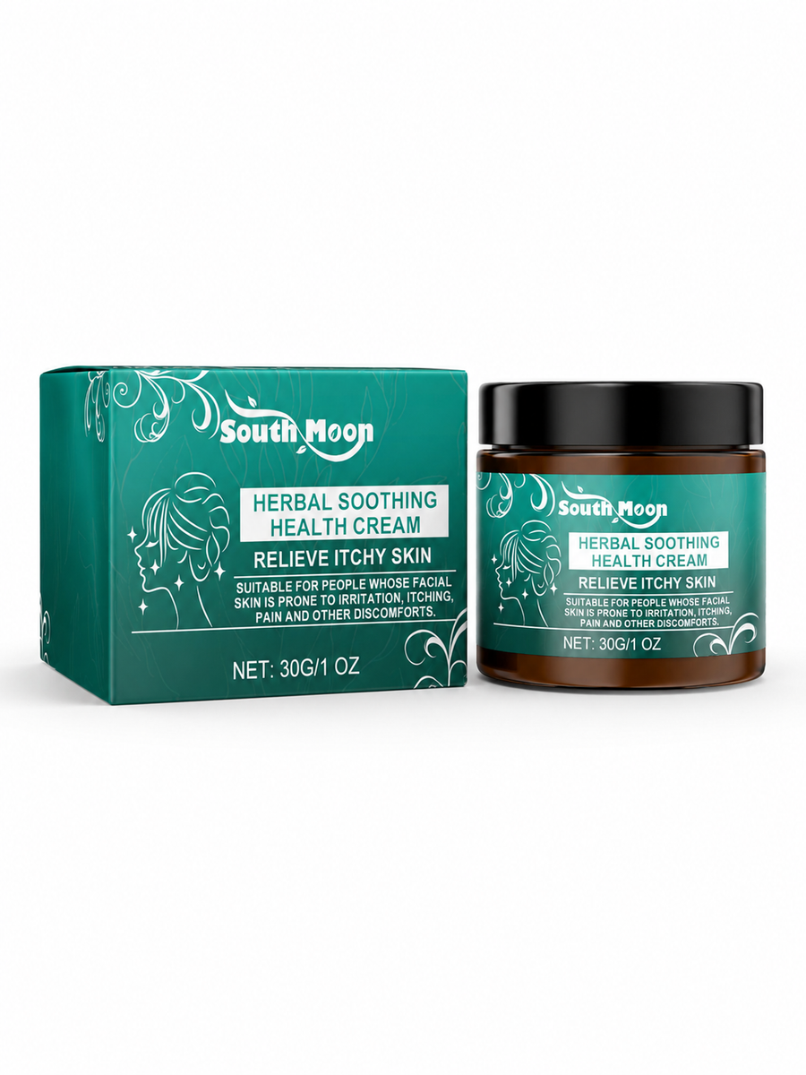 South Moon Herbal Face & Body Cream — Soothing Dry Skin Relief