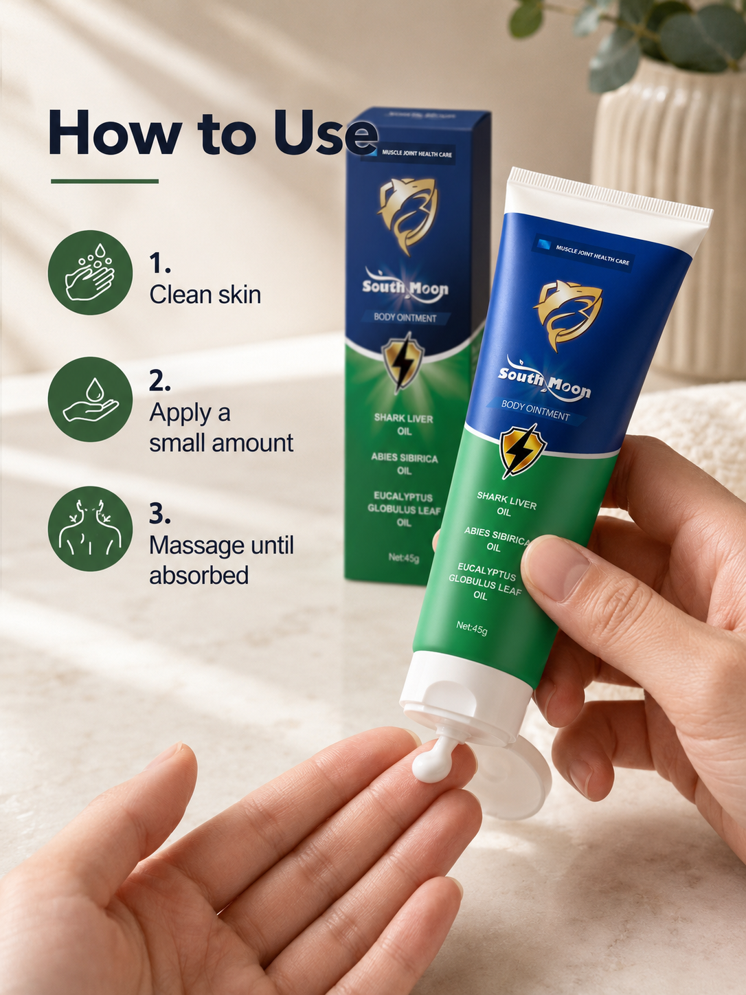 Joint Muscle Care Cream — Natural Relief for Neck, Shoulder