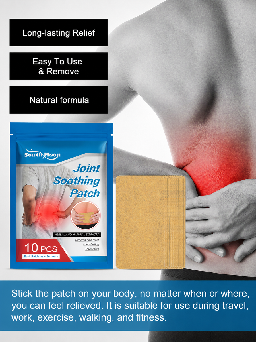 Joint Pain Patch — 2+ Hours of Natural Herbal Relief