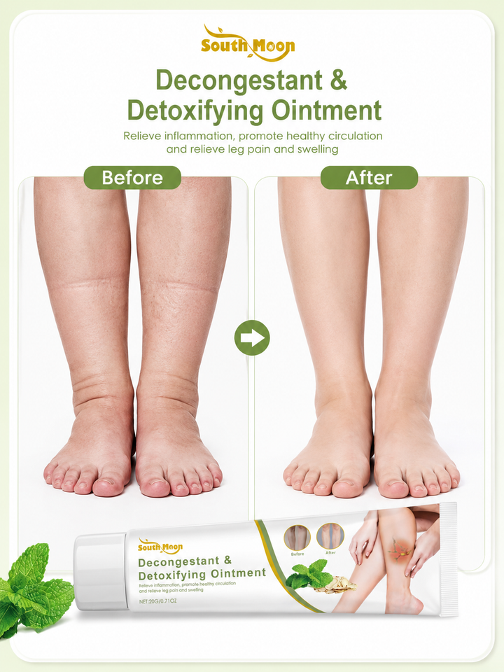 South Moon Leg Cream for Swelling & Circulation | 2-Pack