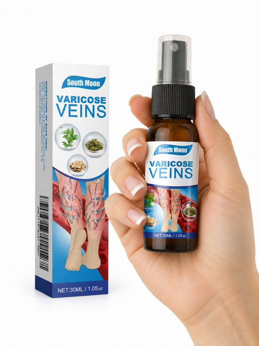 Leg Varicose Vein Treatment Spray — Reduced Appearance, No