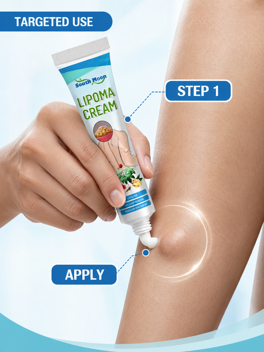 South Moon Lipoma Cream — Dissolves Benign Lumps Naturally