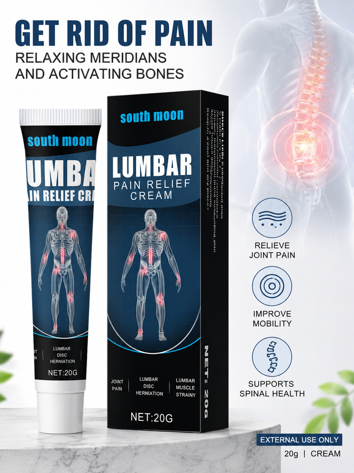 Lumbar Pain Relief Cream — Targeted Back & Joint Relief