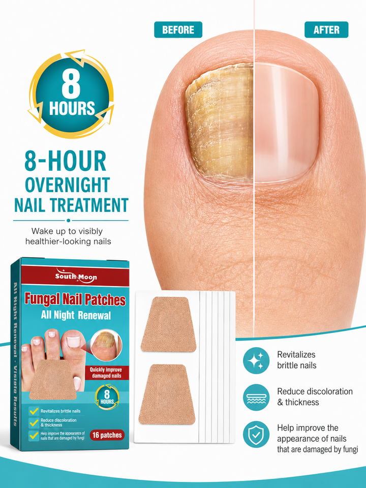 South Moon Nail Night Patch – 8-Hour Fungal Treatment