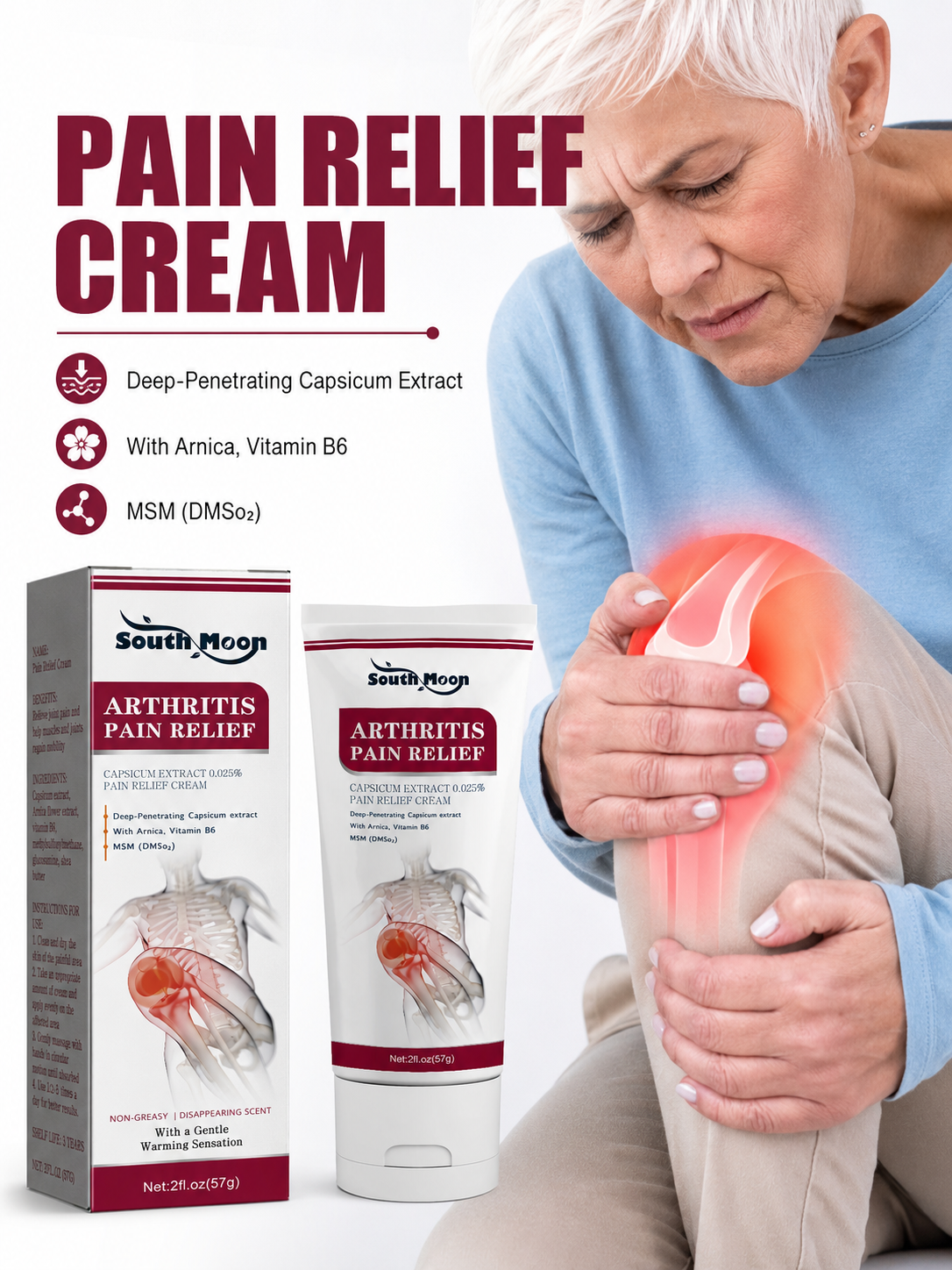 Warming Cream for Joints and Muscles