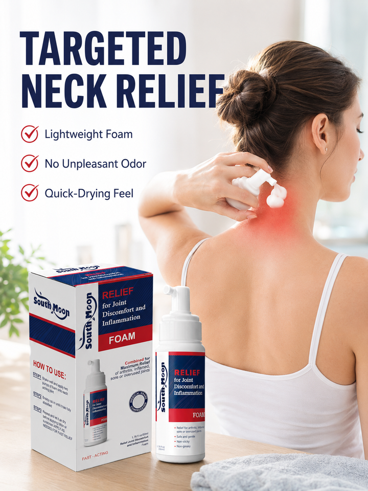 Joint Pain Relief Foam — Fast-Acting, Non-Greasy Comfort
