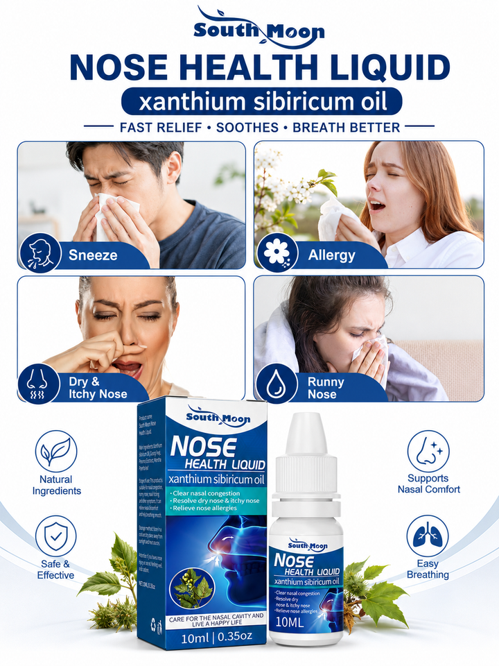 Xanthium Nasal Oil — Natural Congestion & Allergy Relief