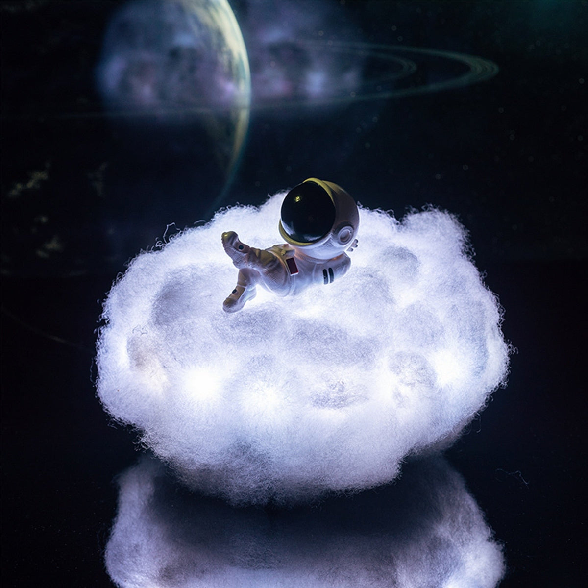 Astronaut Cloud Night Light for Kids' Rooms in 12 Colors