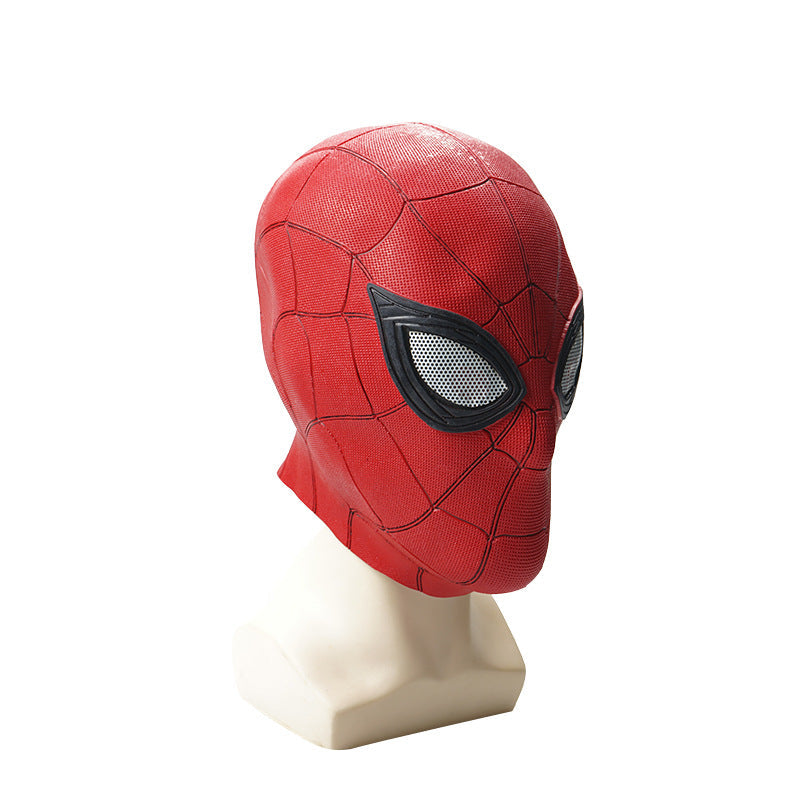 Spider-Man Inspired Latex Cosplay Mask for Halloween