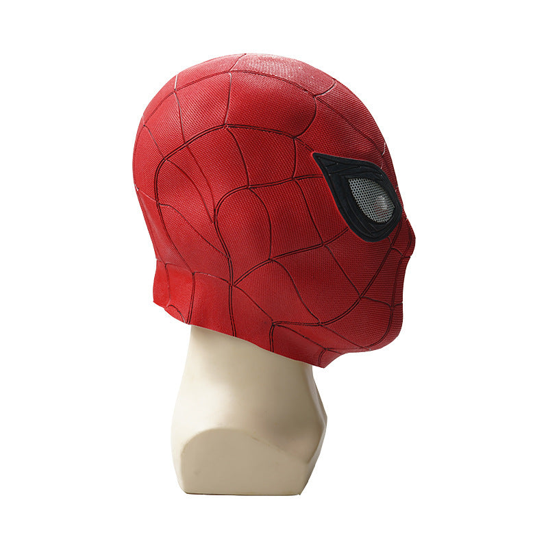 Spider-Man Inspired Latex Cosplay Mask for Halloween