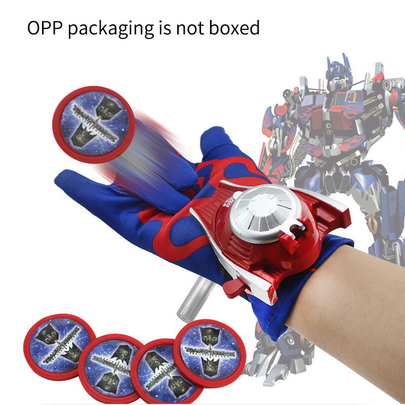 Superhero Launcher Gloves for Screen-Free Action Play