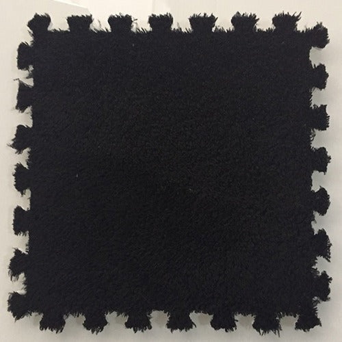 Interlocking Velvet Floor Mat Tiles for Softer Rooms