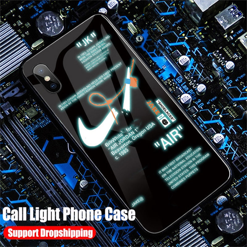 Light Up Phone Case for iPhone: Flashes on Calls & Music