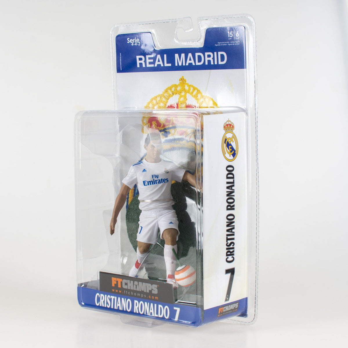 Ronaldo Messi Figurine Set Real Madrid Barcelona Collectible