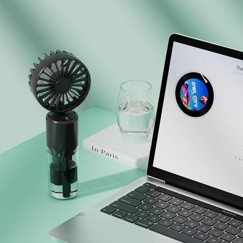 Portable Misting Fan With Water Tank for Dorm