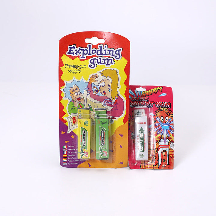 Water Squirt Gum Prank Toy for Instant Party Laughs