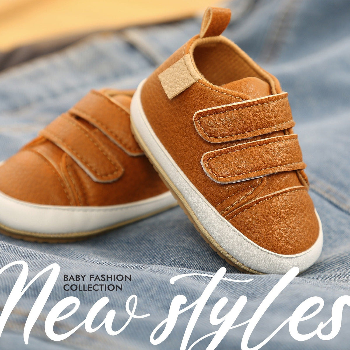 Toddler Shoes with Flexible Soles & Easy Double Straps