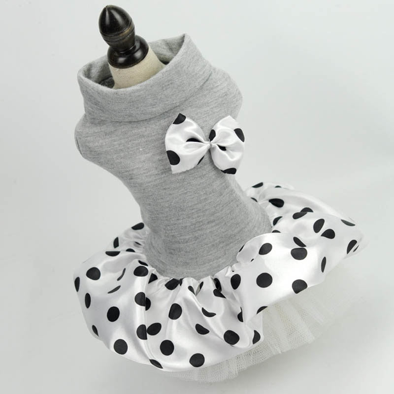 Small Pet Princess Dress for Party-Ready Photo Looks