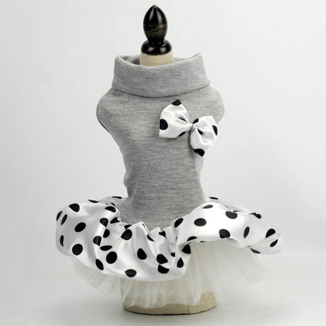 Small Pet Princess Dress for Party-Ready Photo Looks