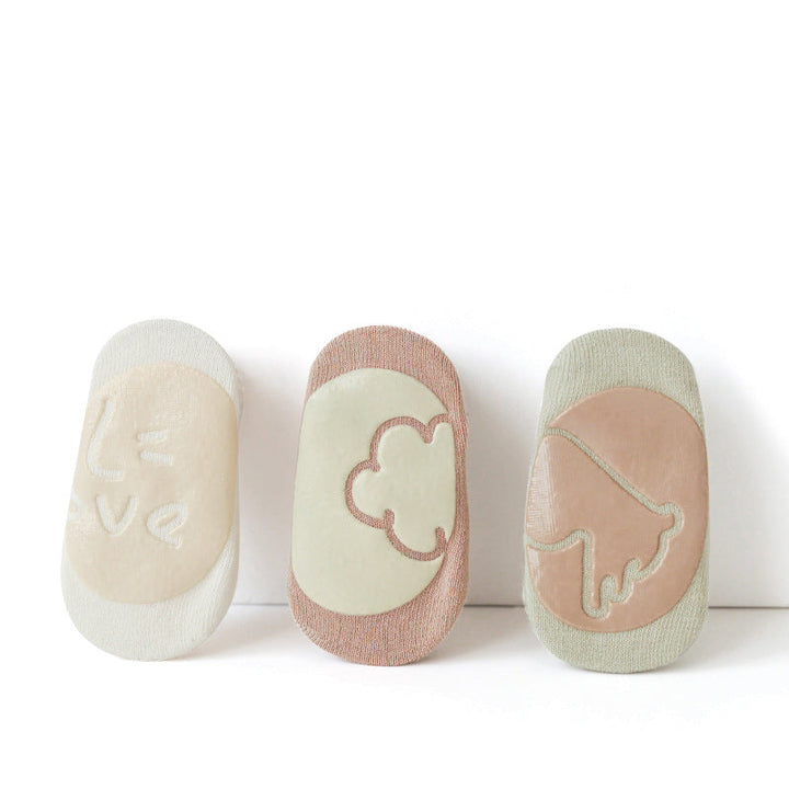Baby Non-Slip Cotton Socks for Safe Indoor Playtime