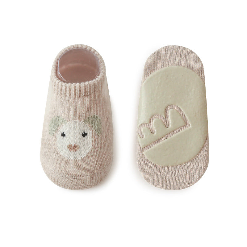 Baby Non-Slip Cotton Socks for Safe Indoor Playtime