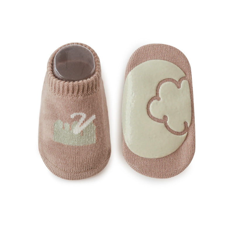 Baby Non-Slip Cotton Socks for Safe Indoor Playtime
