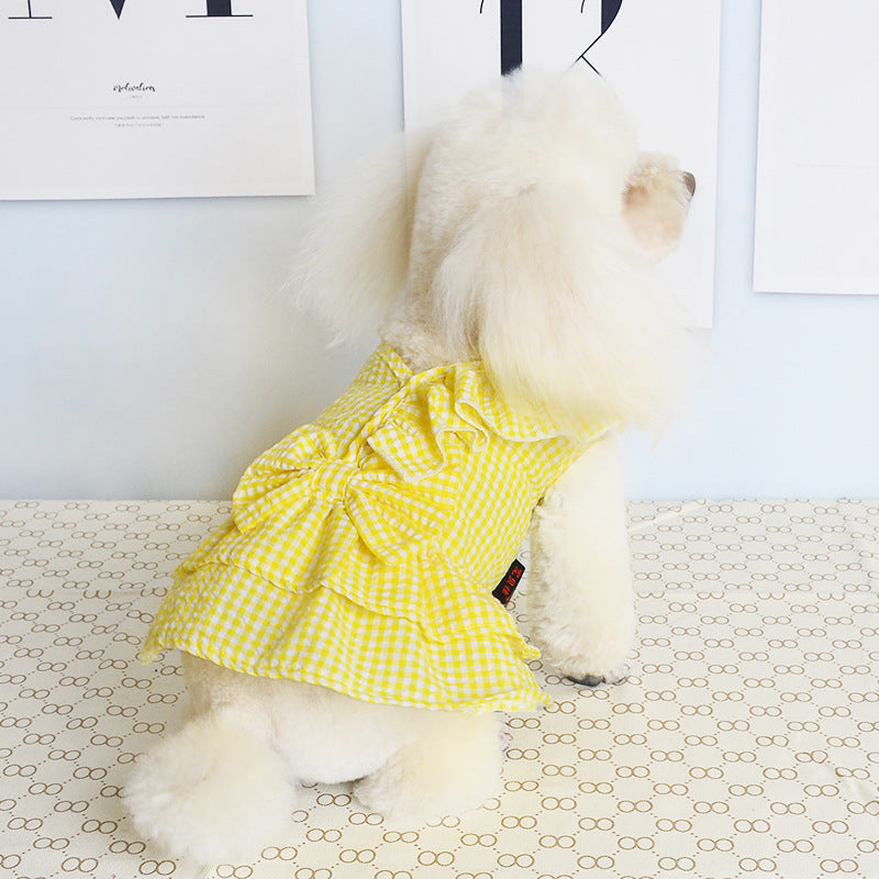 Small Dog Princess Dress | Breathable Summer Outfit
