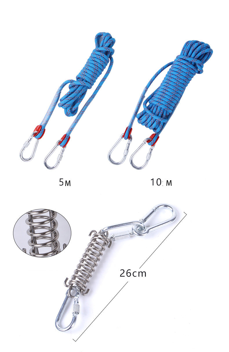 Dog Hanging Rope Toy for Outdoor Energy-Burning Play