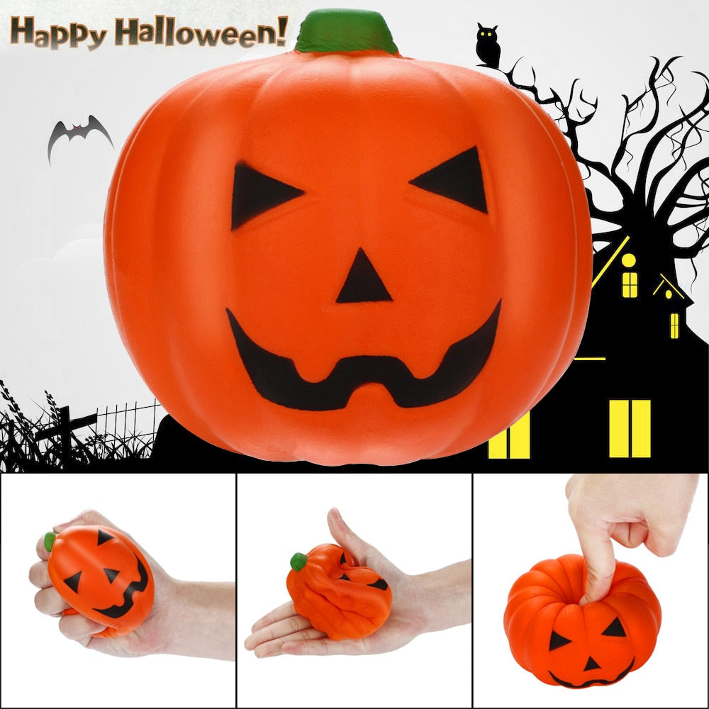 Slow-Rising Halloween Pumpkin Squishy Stress Relief Toy