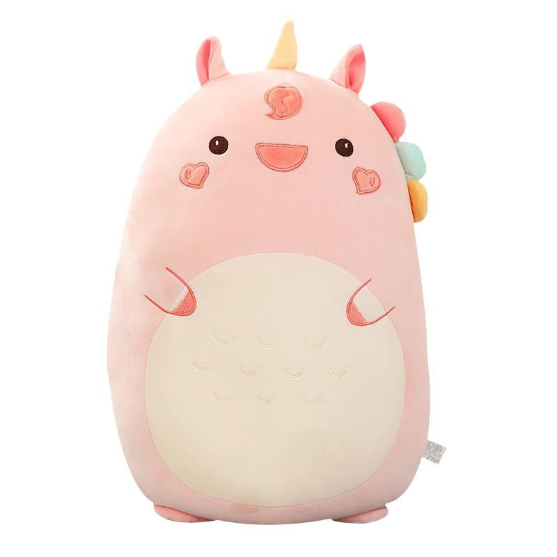 Jumbo Kawaii Animal Plush Pillow for Cozy Cuddles
