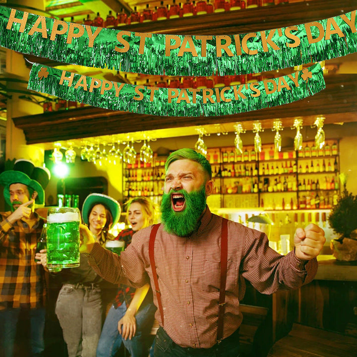 St. Patrick's Day Pull Banner for Festive Parties