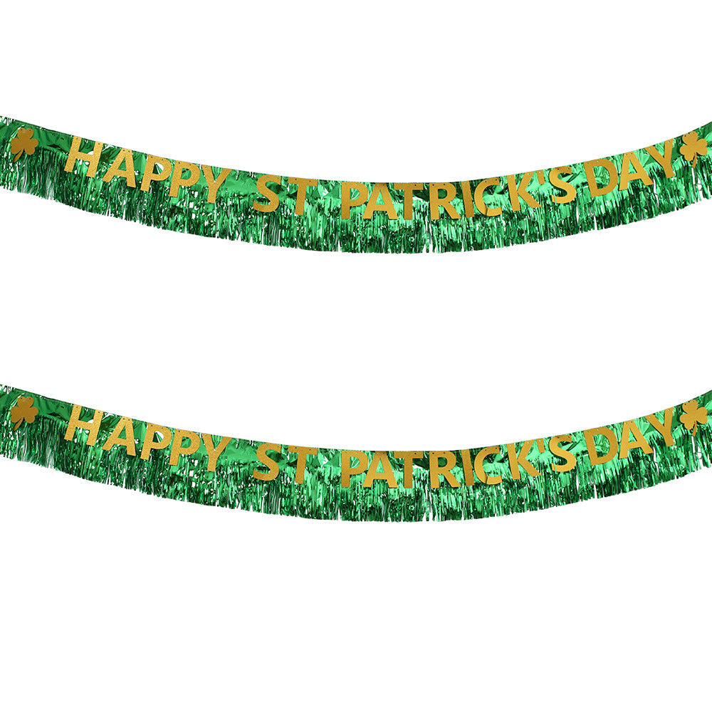 St. Patrick's Day Pull Banner for Festive Parties
